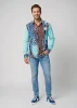 Discover colorful button up shirts for men JIMIMBI BLUES - 100% cotton