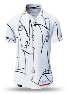 Button up shirt for summer KOPF ODER ZAHL - GERMENS