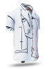 Summer shirt for men KOPF ODER ZAHL - 100% cotton - 10 sizes from XS to 6XL - exceptional design - finest workmanship - fabrics made in Germany - limited edition and exclusive