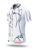 Mens Short Sleeve Button Down KOPF ODER ZAHL – GERMENS artfashion – 100 % Cotton - Size 6XL