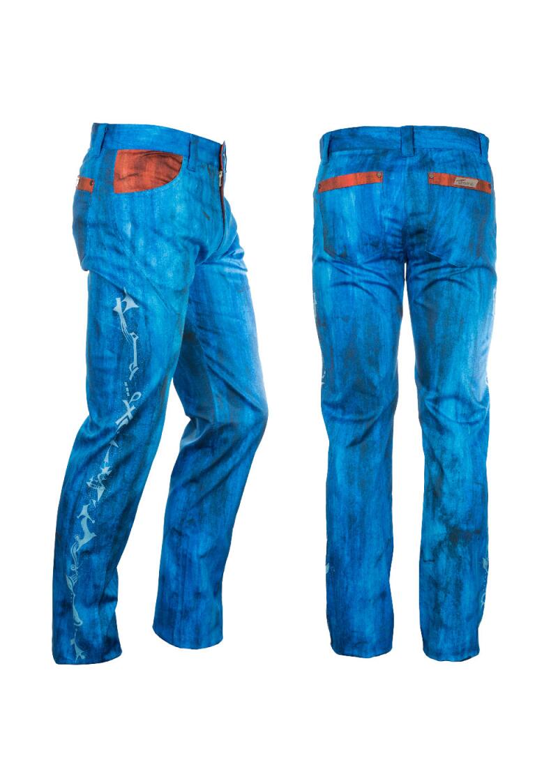 Germens Mens trousers - BLUE VELVET