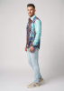 Discover colorful button up shirts for men JIMIMBI BLUES - 100% cotton