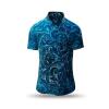 Button up shirt for summer CONCHIFERA OCEAN - GERMENS