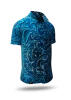 Summer shirt for men CONCHIFERA OCEAN - 100% cotton - 10 sizes from XS to 6XL - exceptional design - finest workmanship - fabrics made in Germany - limited edition and exclusive