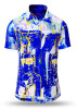 Summer shirt for men FULLHOUSE - 100% cotton - 10 sizes from XS to 6XL - exceptional design - finest workmanship - fabrics made in Germany - limited edition and exclusive