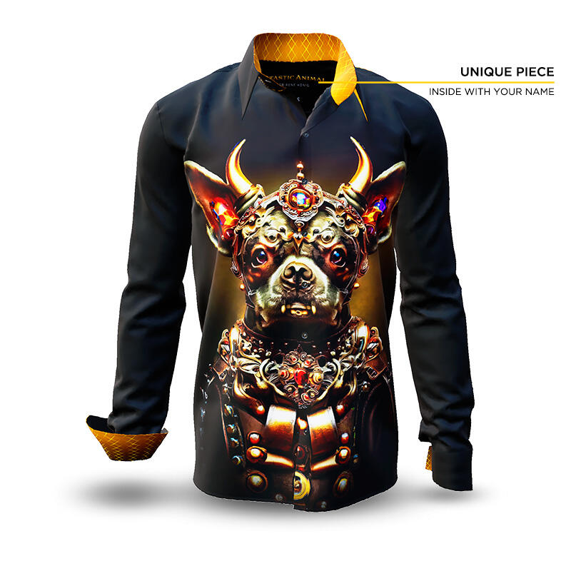 FANTASTIC ANIMAL - Unique Shirt - GERMENS ONE Collection - This shirt is only available once in the world - with certificate and imprint of your name in the shirt