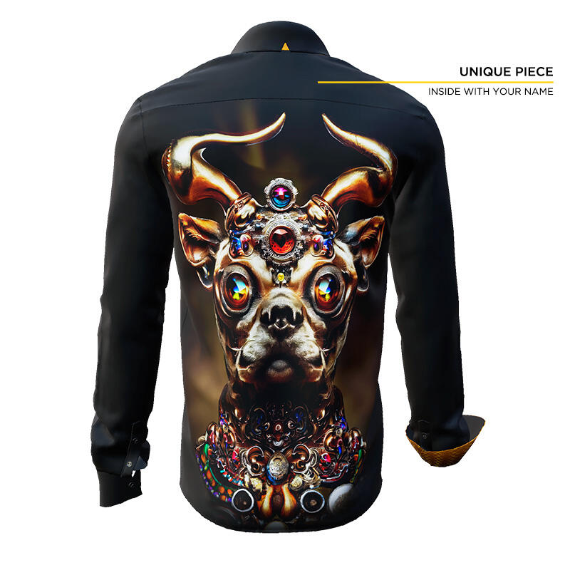 FANTASTIC ANIMAL - Unique Shirt - GERMENS ONE Collection - This shirt is only available once in the world - with certificate and imprint of your name in the shirt