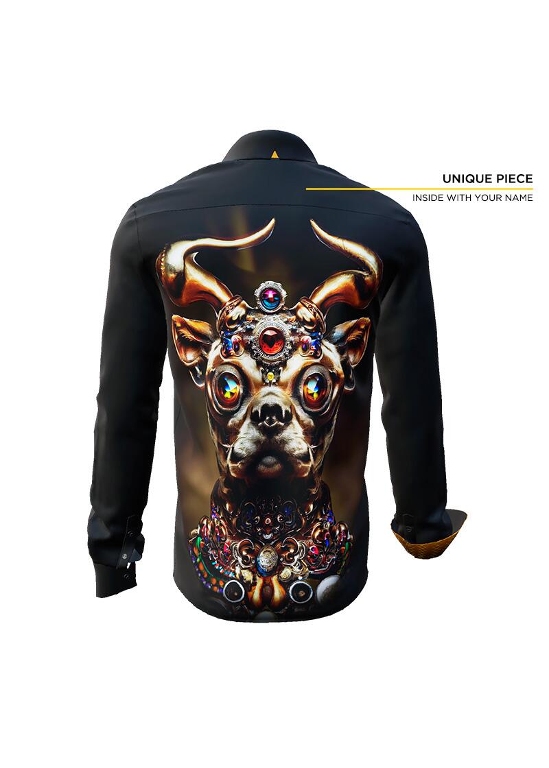 FANTASTIC ANIMAL - Unique Shirt - GERMENS ONE Collection - This shirt is only available once in the world - with certificate and imprint of your name in the shirt