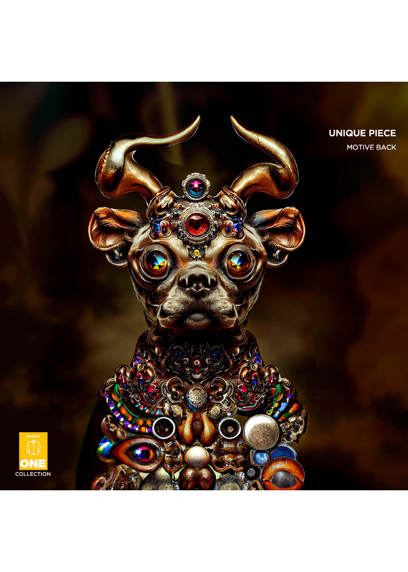FANTASTIC ANIMAL - Unique Shirt - GERMENS ONE Collection - This shirt is only available once in the world - with certificate and imprint of your name in the shirt