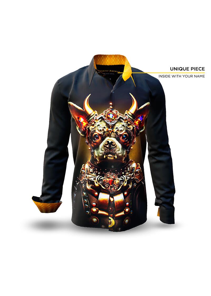 FANTASTIC ANIMAL - Unique Shirt - GERMENS ONE Collection - This shirt is only available once in the world - with certificate and imprint of your name in the shirt