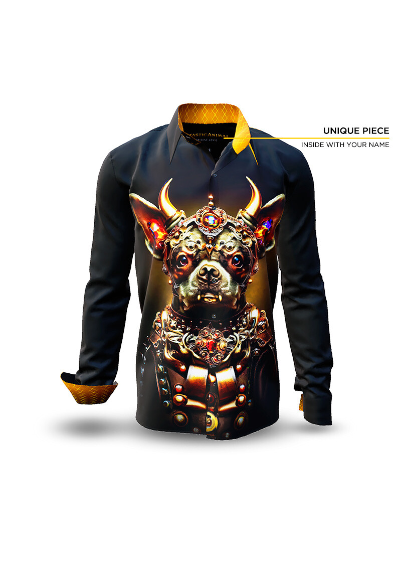 FANTASTIC ANIMAL - Unique Shirt - GERMENS ONE Collection - This shirt is only available once in the world - with certificate and imprint of your name in the shirt
