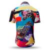 Button up shirt for summer PATCHWORK - GERMENS