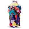 Button up shirt for summer PATCHWORK - GERMENS