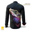 LIZARD 1 - Unikat Hemd - GERMENS ONE Collection - Dieses Hemd gibt es weltweit nur einmal - mit Zertifikat und Eindruck ihres Namens im Hemd