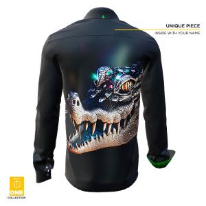 CROCODILE 1 - Unikat Hemd - GERMENS ONE Collection -...