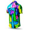 Buntes Sommerhemd Herren FIORE ASTRATTA von GERMENS