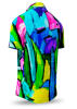 BUNTES HERREN FIORE ASTRATTA Sommerhemd - 100 % Baumwolle - GERMENS artfashion