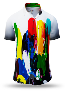 Summer shirt for men EGO - 100% cotton - 10 sizes from XS to 6XL - exceptional design - finest workmanship - fabrics made in Germany - limited edition and exclusive