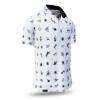 Summer button shirt FLUGZAUBER BLANC - GERMENS