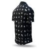 Summer button shirt FLUGZAUBER NOIR - GERMENS