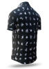 FLUGZAUBER NOIR Sommerhemd - 100 % Baumwolle - GERMENS artfashion XS