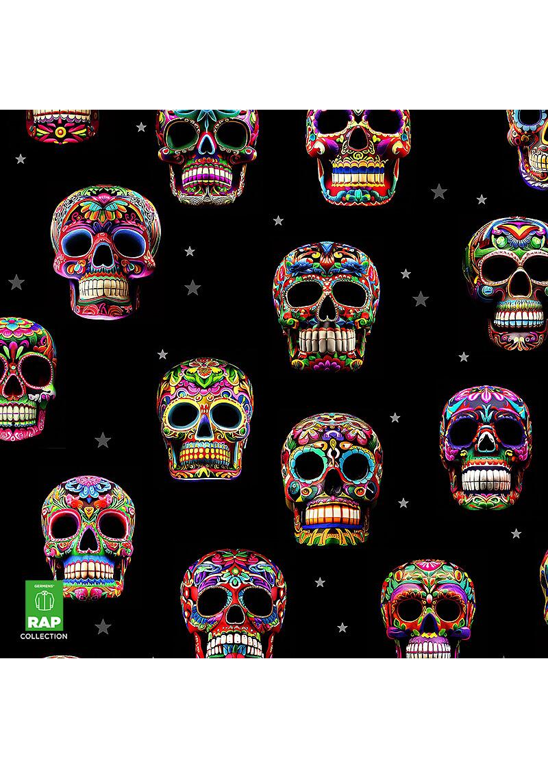 MUERTE BRILLANTE - Patterned Shirt - GERMENS RAP Collection