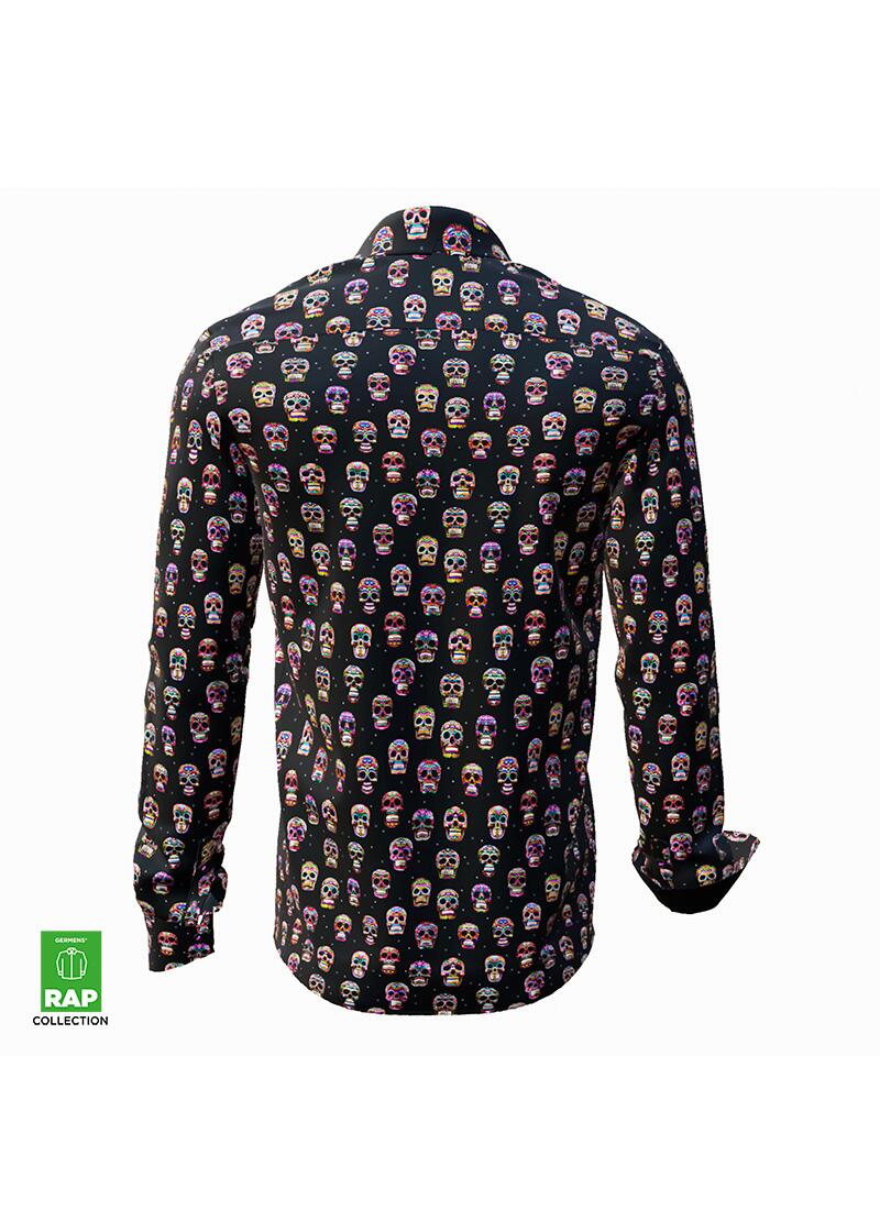 MUERTE BRILLANTE - Patterned Shirt - GERMENS RAP Collection