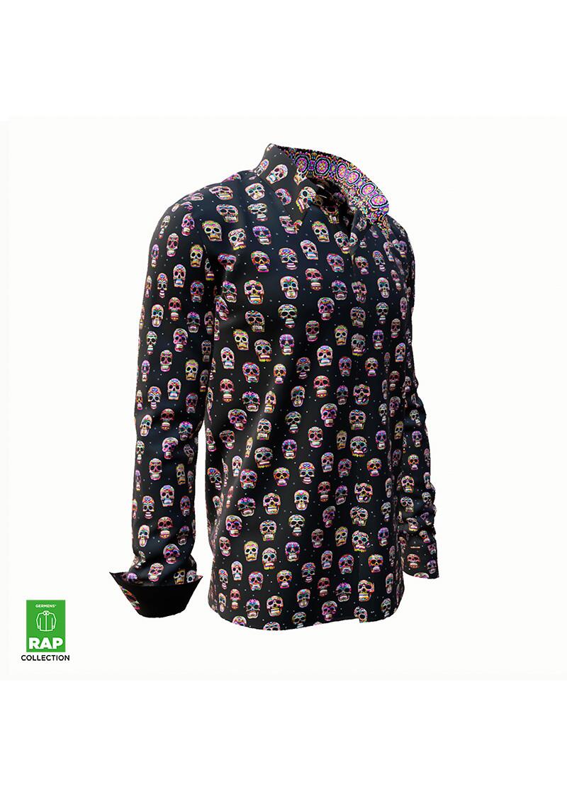 MUERTE BRILLANTE - Patterned Shirt - GERMENS