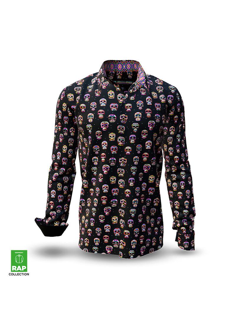 MUERTE BRILLANTE - Patterned Shirt - GERMENS RAP Collection