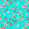 Button Up Shirt SUMMER MAGIC from GERMENS