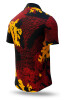 Summer shirt for men EMBER WHISKY - 100% cotton - 10 sizes from XS to 6XL - exceptional design - finest workmanship - fabrics made in Germany - limited edition and exclusive