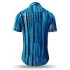 Summer button shirt WATERFALL BLUE - GERMENS