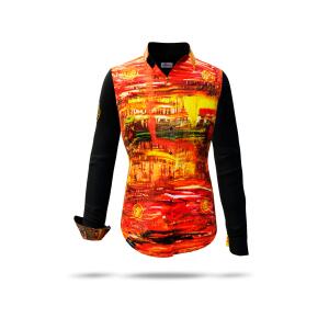 GERMENS Bluse Damen ACRYLITY - Design by Mirco Nontschew
