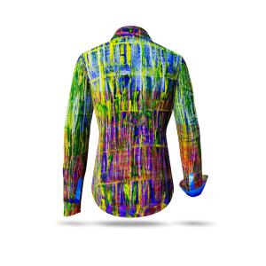 Bunte Damenbluse FLUORO - 100 % Baumwolle - 7...