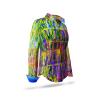 Bunte Damenbluse FLUORO - 100 % Baumwolle - 7 Größen von XS-3XL - GERMENS artfashion