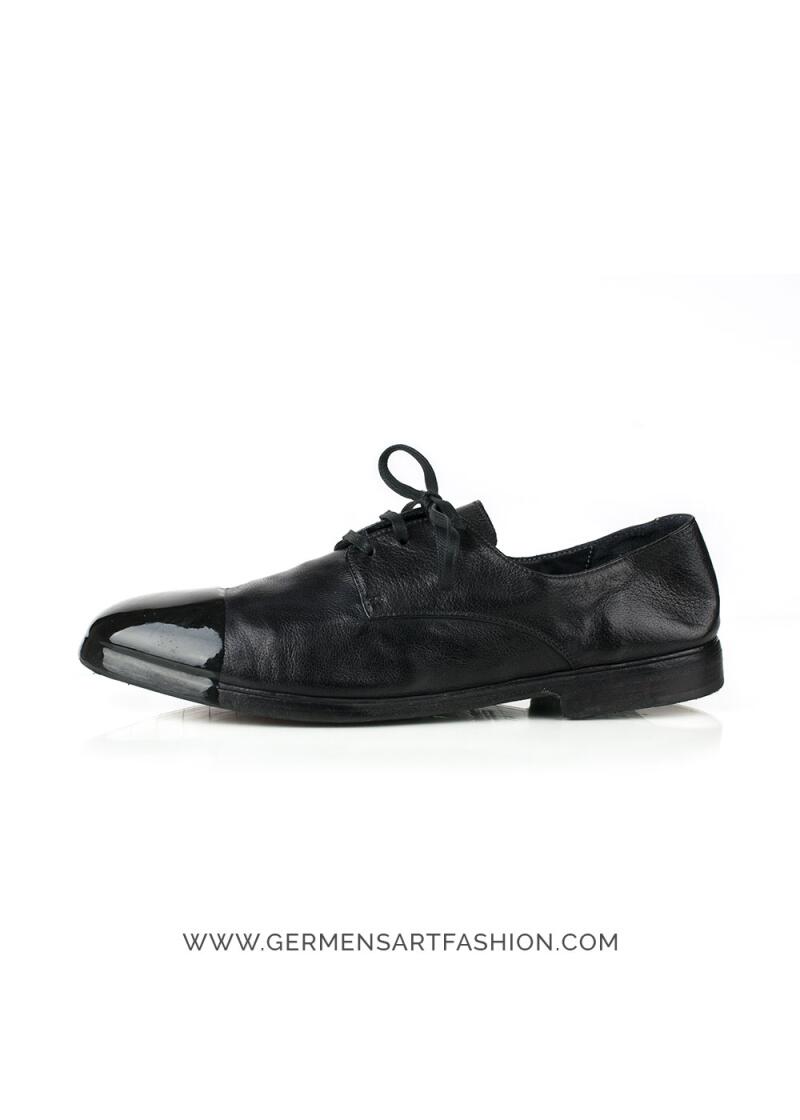 Schwarzer Herrenschuh Ignis Nero - Elia Maurizi