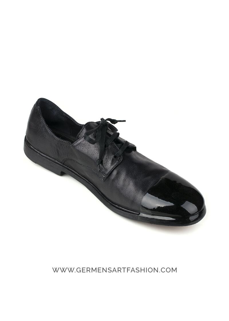 Schwarzer Herrenschuh Ignis Nero - Elia Maurizi