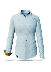 ausgefallene Damenbluse für Damen - HOMAGE TO...