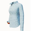 HOMAGE TO FREDDIE AUSGEFALLENE ELEGANTE BLUSEN Blusen Damen - 100 % Baumwolle - GERMENS artfashion