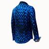 HEXAGON KOBALT - blue Blouse for women by GERMENS artfashion