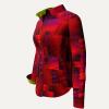 DRACO ROT - red Blouse for women by GERMENS artfashion 3XL