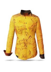 Unique blouse for women - CAVEMAN - 100% cotton - GERMENS...