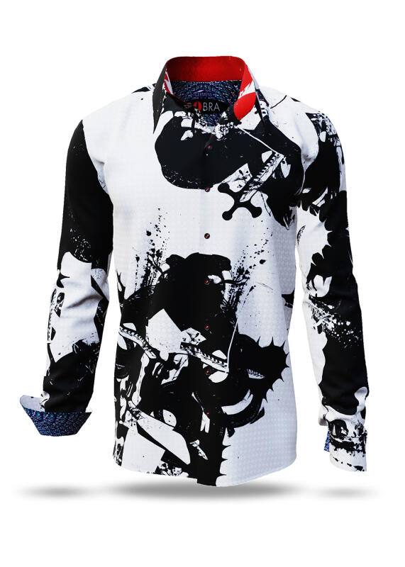 Discover colorful button up shirts for men COBRA - 100% cotton