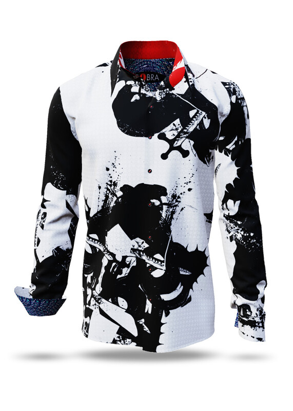 Discover colorful button up shirts for men COBRA - 100% cotton