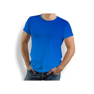 blaues T Shirt Herren GRADIENT AZURE von GERMENS - 100 %...