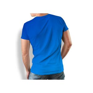 blaues T Shirt Herren GRADIENT AZURE von GERMENS - 100 %...