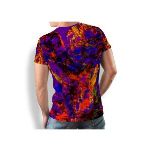Entdecke buntes T-Shirt Herren AXION – 100 % Baumwolle