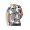 schwarz weißes T Shirt Herren mit farbigen Bienen BEENIUS - 100 % Baumwolle - GERMENS artfashion - 8 Größen S-5XL