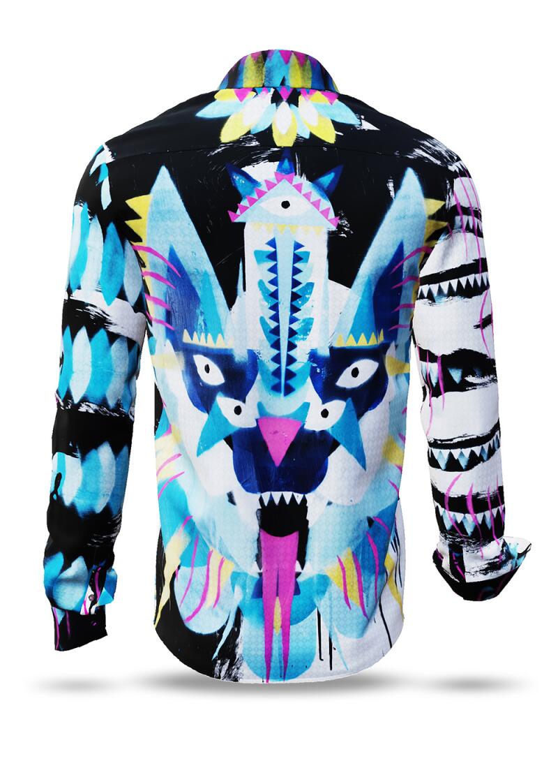 MUAHT COUTURE - Nice men´s shirt in blue, pink, black and...