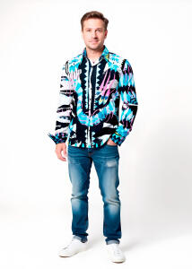 Entdecke bunte Hemden Herren MUHAT COUTURE - 100% BW